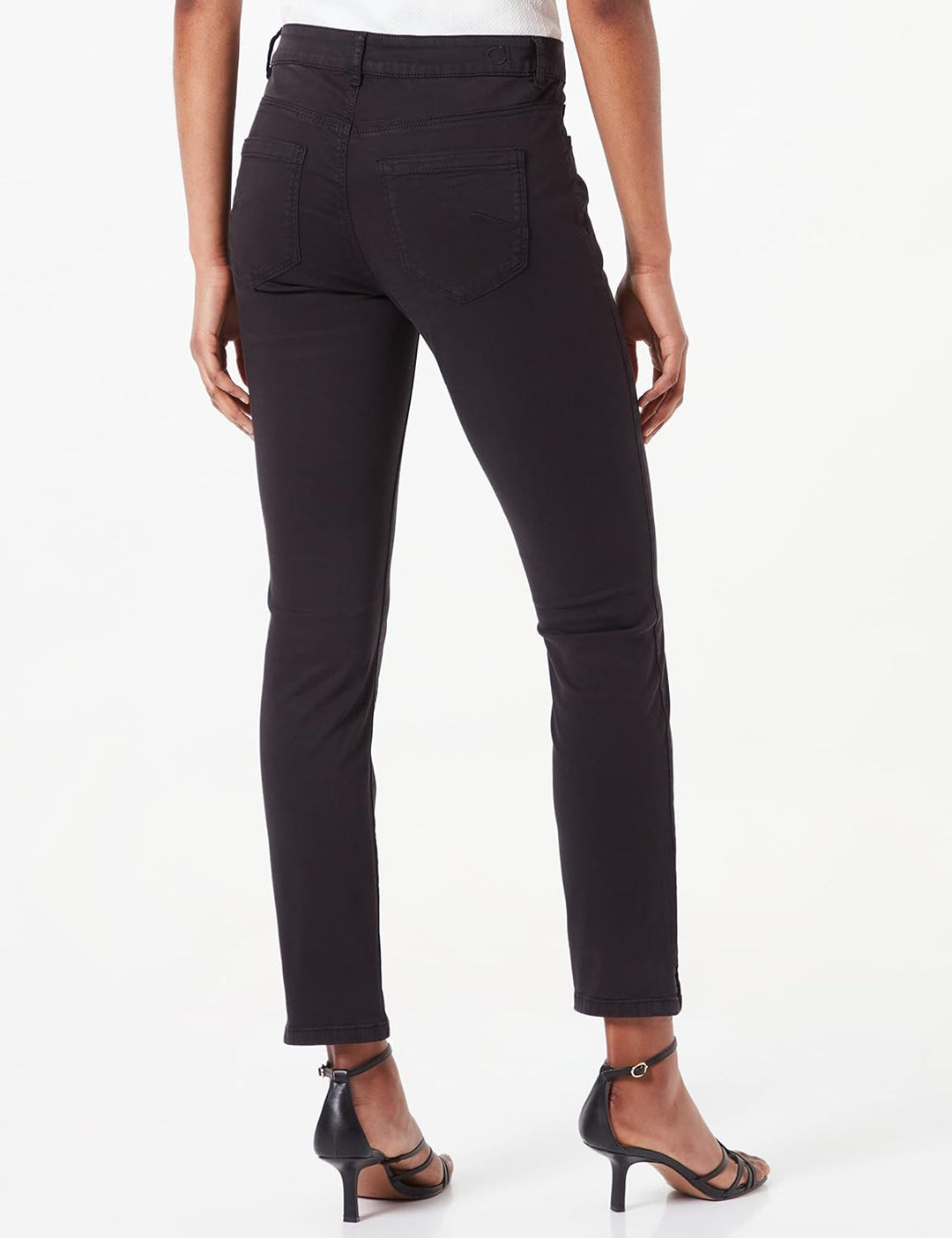 Comma Damen Freizeithose Comma Ci 44 Grosse Grössen Lang Schwarz, 44 Grosse Grössen Lang Schwarz