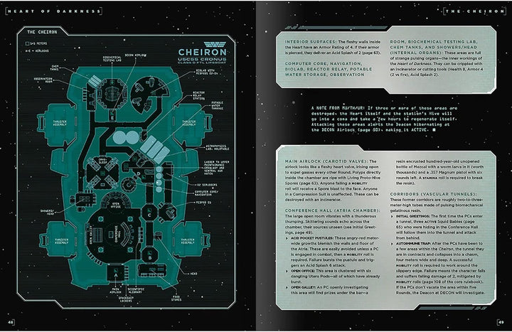 Free League Verlag: Alien RPG: Heart of Darkness - Erweiterungs-Hardcover-Buch, Alien-RPG-Core-Regel