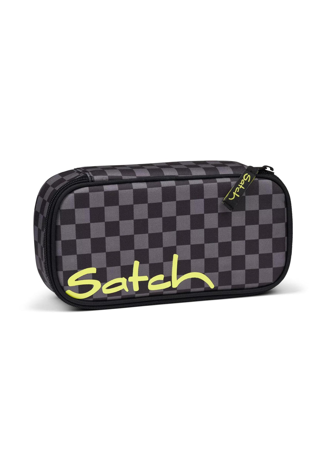 Satch Schlamperbox extra gross inkl. Trennfach Reissverschlussfach Stiftehalter Geodreieck Sichtfens