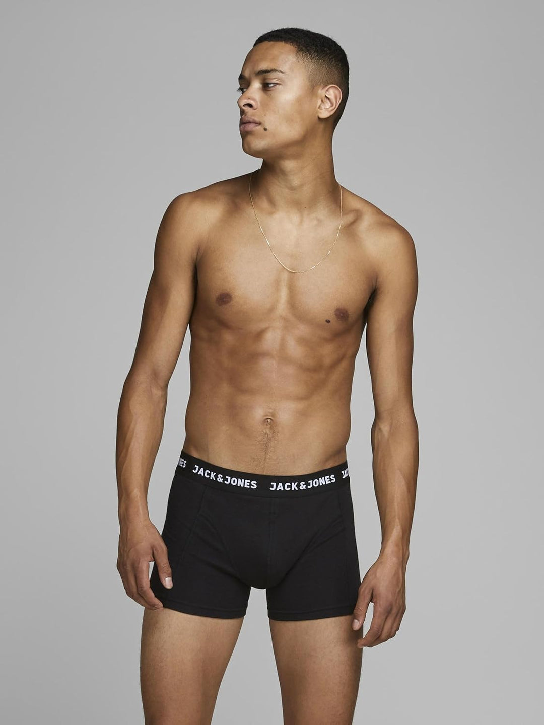 JACK & JONES Male Shorts 7er-Pack Shorts S Schwarz-weiss, S Schwarz-weiss