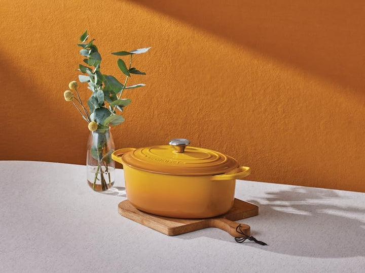 Le Creuset Signature Gusseisen-Bräter mit Deckel, Ø 27 cm, Oval, Für alle Herdarten und Induktion ge