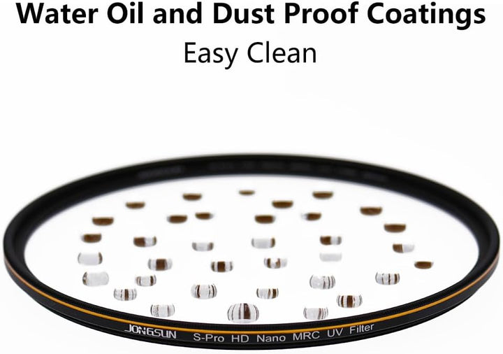 JONGSUN UV Filter 40.5mm, S-Pro HD Nano MRC Mehrlagenbeschichtung, B270, Kameras Ultraviolett Schutz