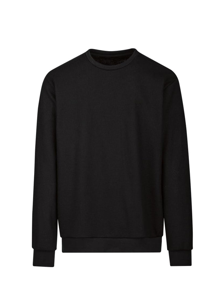Trigema Herren Sweatshirt S Schwarz, S Schwarz