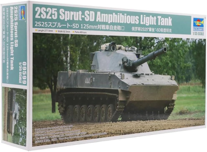 Trumpeter 09599 - 1:35 2S25 Sprut-SD Amphibious Light Tank - Neu