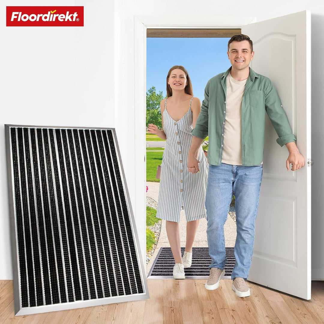 Floordirekt Fussabtreter Aussenbereich „Spectral“ für innen & aussen - rostfrei & wetterfest - Haust