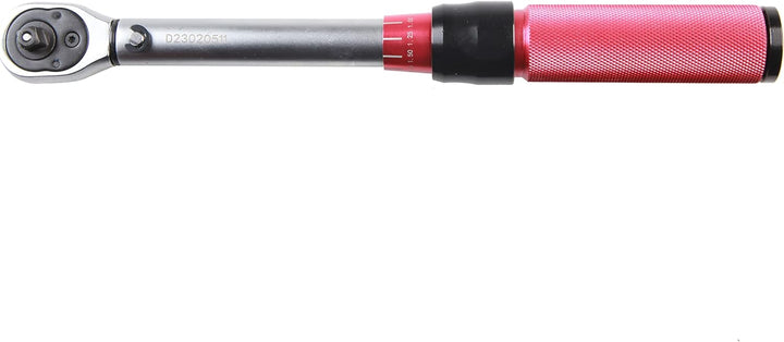 Red Tools Drehmomentschlüssel &amp; Aufbewahrungs-Koffer - 5-25 Nm 1/4 Zoll Antrieb - Radmutternschlüsse