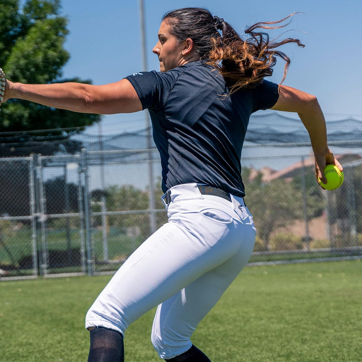 Easton PROWESS Fastpitch Game/Practice Softball Pant | Damen | Solid | Anthrazit XL, XL Anthrazit