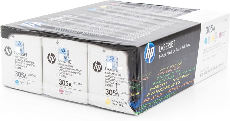 HP Toner C/M/Y Pages: 2.600, CF370AM (Pages: 2.600 Standard capacity)