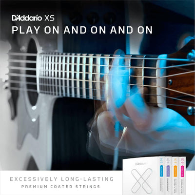 D'Addario XSAPB1253-3P Gitarrensaiten mit Phosphor-Bronzebeschichtung, maximale Lebensdauer mit glat