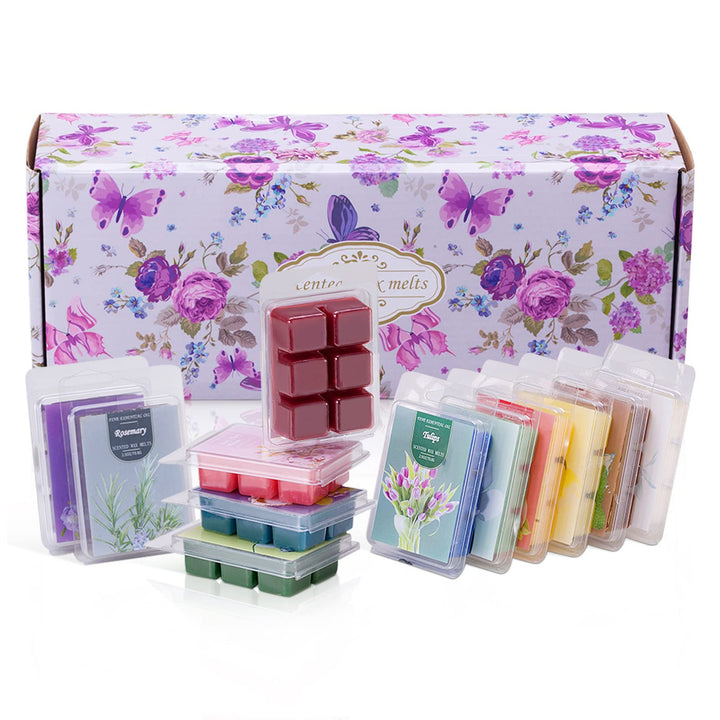 Duftwachswürfel, 12PCS Duftwachs Für Duftlampe, Sojawachs Duftkerze Für Hochzeiten, Duftwachs Wax Me
