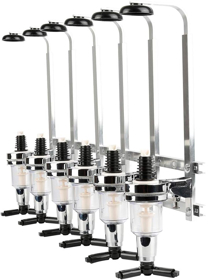 YIZHE Wand-Flaschenhalter und -Dosierer 1.5oz Flaschendosierer für Cocktail-, Bar- und Gastro-Gewerb