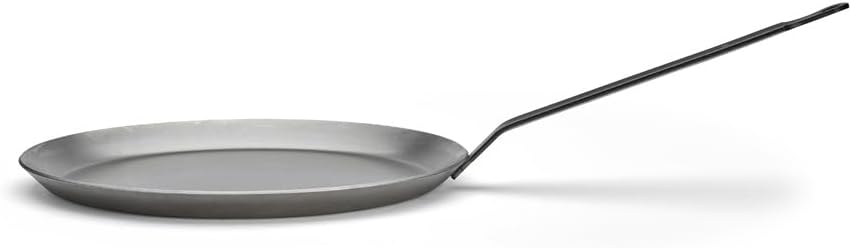 De Buyer - Crêpe-Pfanne CARBONE PLUS aus schwerem Eisenstahl - 26 cm Durchmesser - 5120.26, 26 cm Du