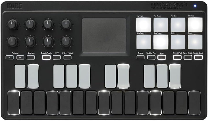 KORG NANOKEY Studio – Midi-Controller Studio Black, Studio Black