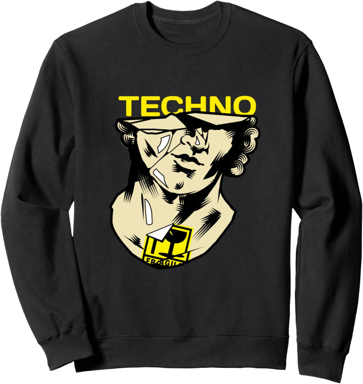Techno Music EDM Rave Festival Tech-Haus Sweatshirt