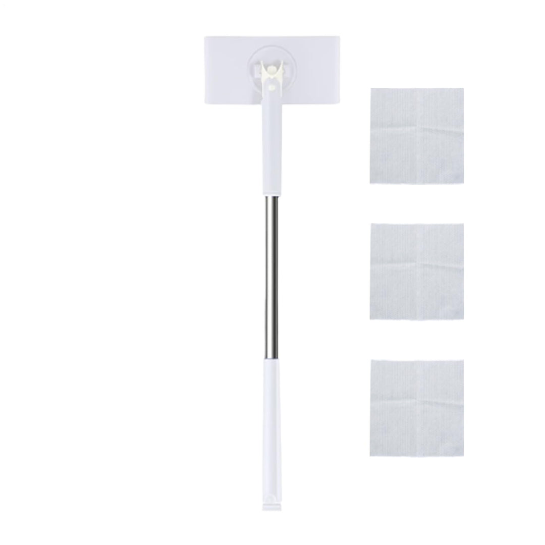 Handgehaltener Mop | Mini Mopp Für Badezimmer,Besenkompatible Mopptücher Bodenreiniger,70 cm Länge f