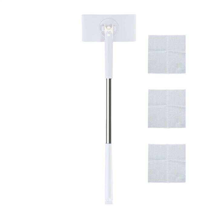 Handgehaltener Mop | Mini Mopp Für Badezimmer,Besenkompatible Mopptücher Bodenreiniger,70 cm Länge f