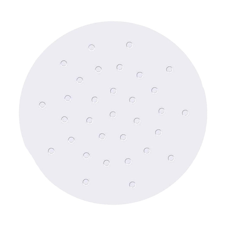 25cm Backpapier für Heissluftfritteuse, Rund 100 Stück Perforiert Airfryer Backpapier Heissluftfritt