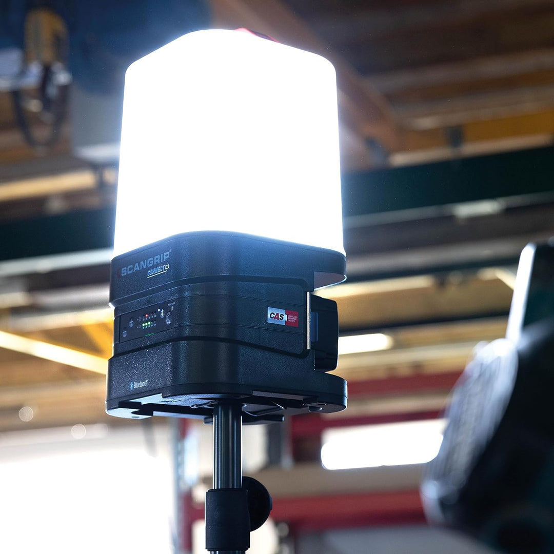 SCANGRIP | LED-Arbeitsleuchte AREA 10 CONNECT | ohne Akku | 1000-10000 lm