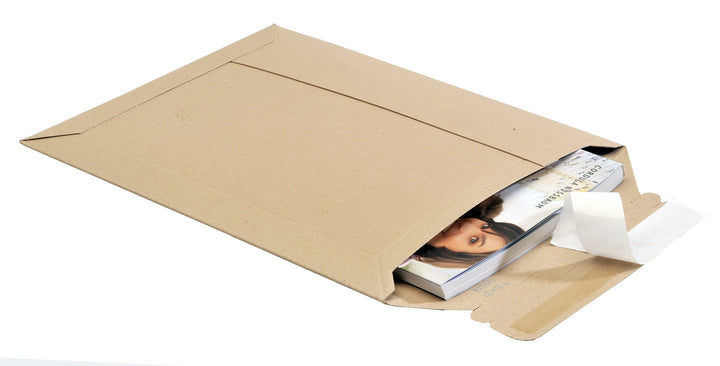 50 St Versandtaschen Toppac TP335 250x353 mm aus brauner Vollpappe Grossbrief Format Onlineshopverpa