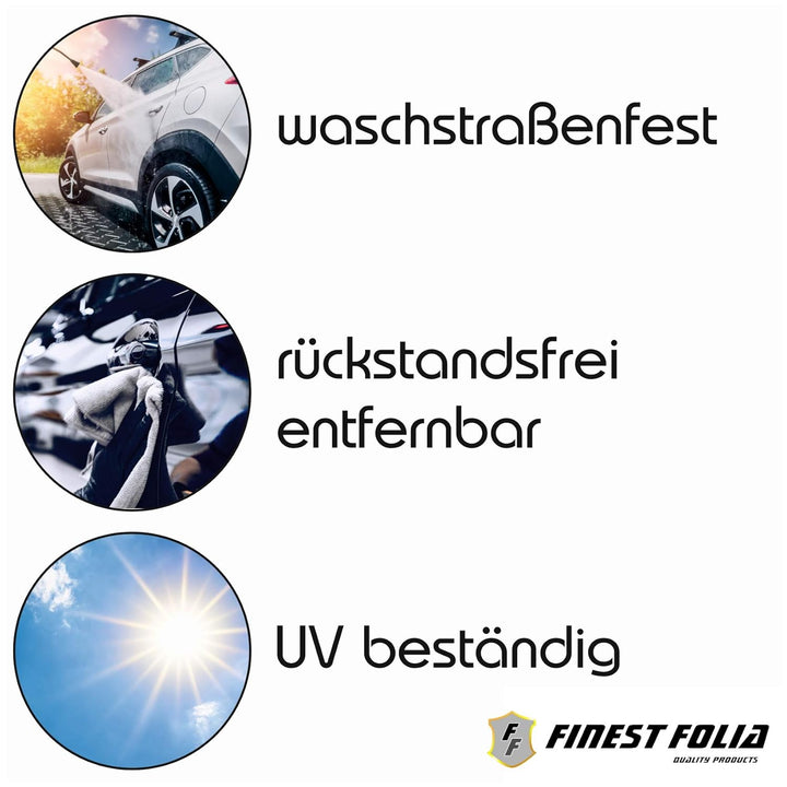 Finest Folia 25x Din A4 Bögen 29,7x21cm 751C Selbstklebende Plotterfolie Bastelfolie (070 Schwarz gl