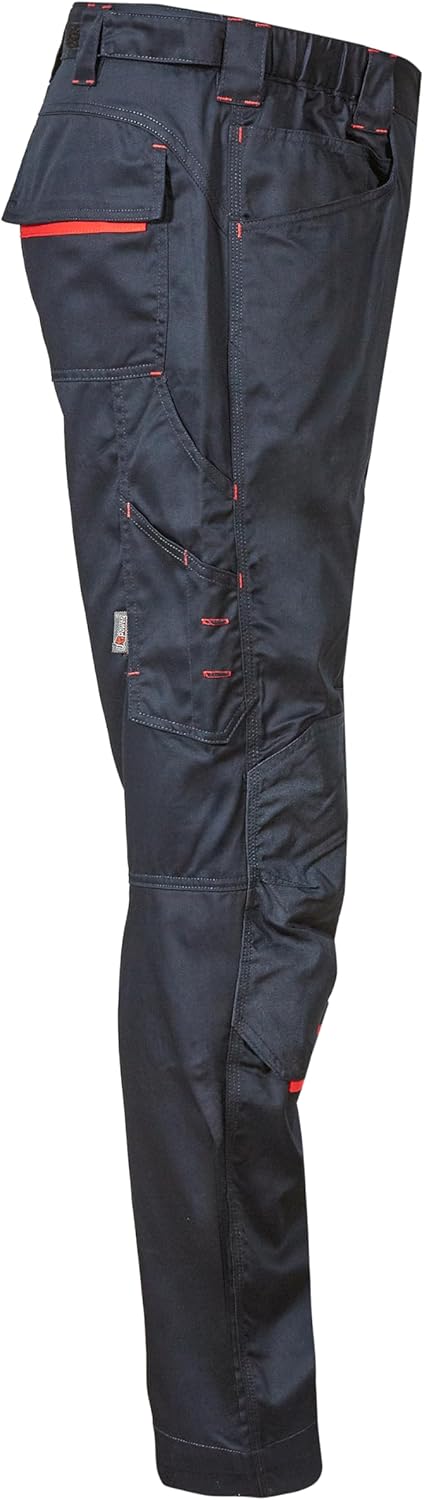 U-Power NIMBLE, Arbeitshose für Herren, Cargohose mit elastischem Bund, mit Kniepolstertaschen, mehr