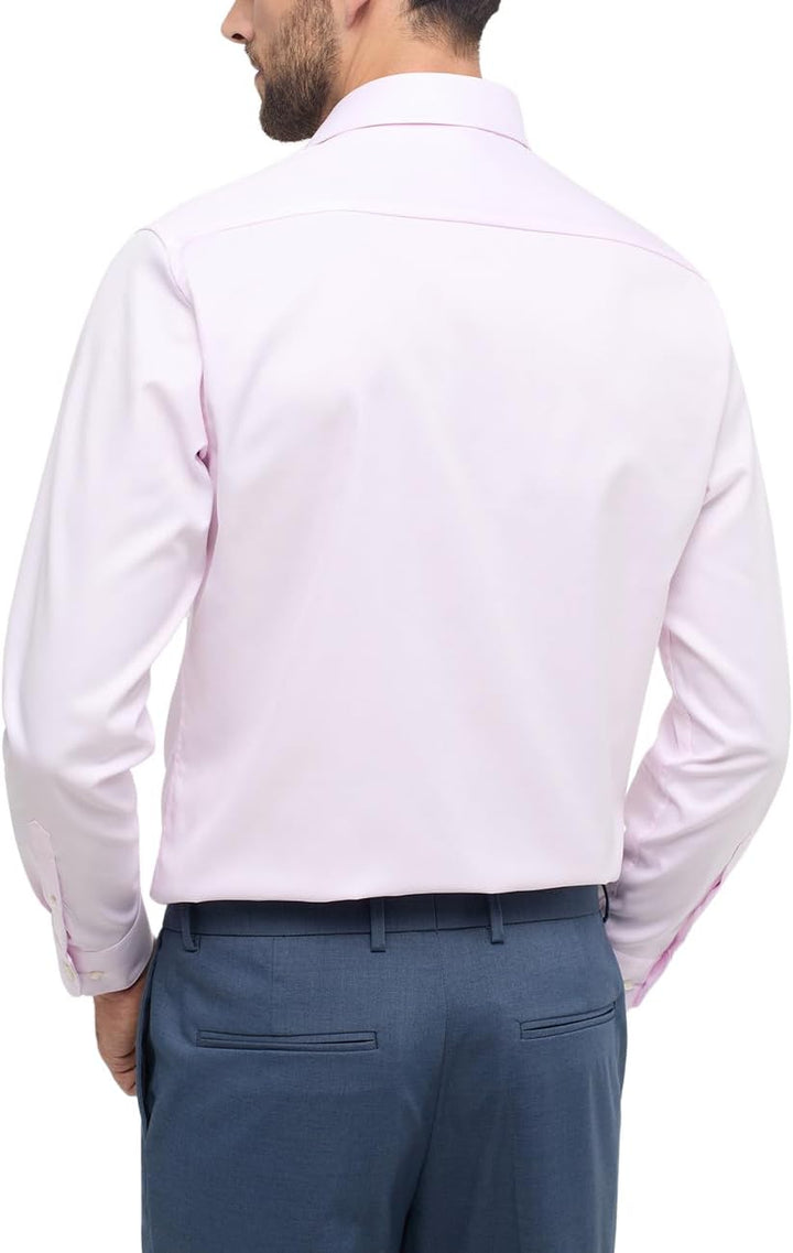 eterna Herren Cover Shirt MODERN FIT 43 Kragen / 67 Ärmel Rosa, 43 Kragen / 67 Ärmel Rosa