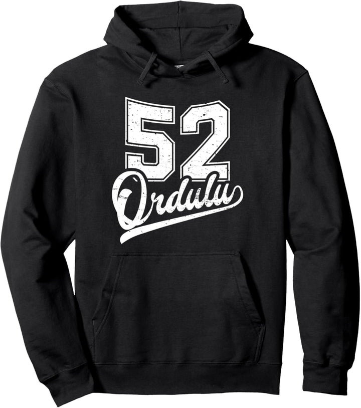Ordulu 52 Memleket Türkiye Heimat Stadt Türkei Ordu Pullover Hoodie