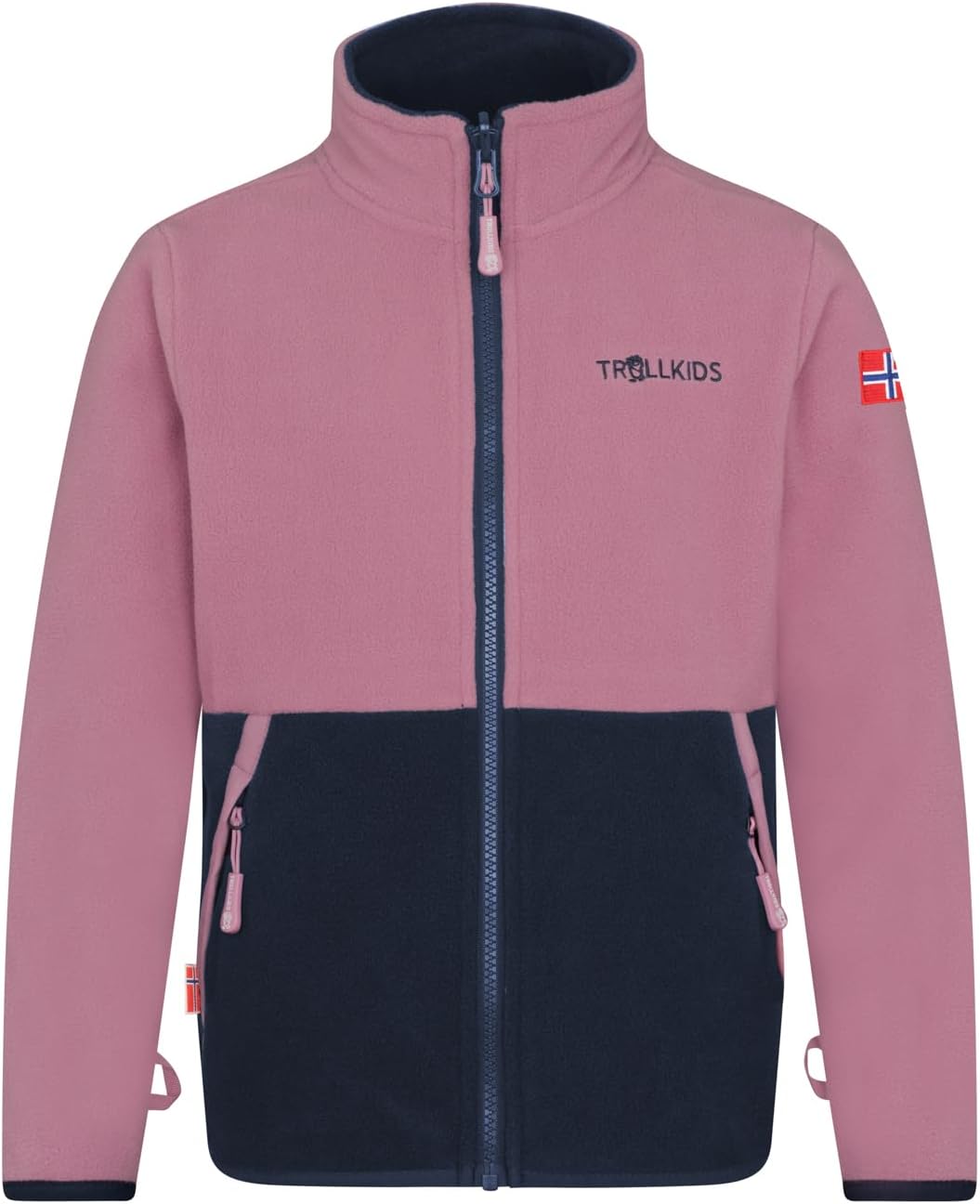 Trollkids Kids Kjerak 3in1 Jacket Navy/Mauve 104, Navy/Mauve 104