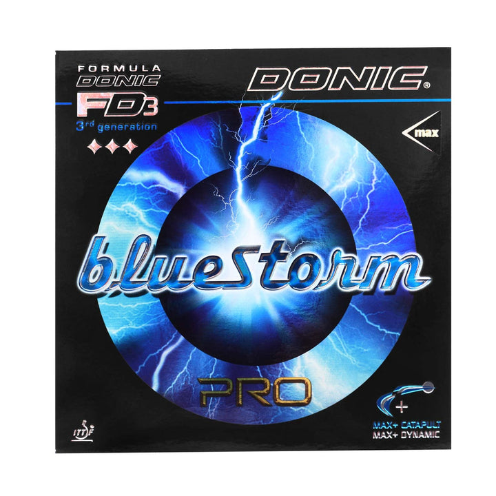 Donic Belag Bluestorm Pro Schwarz 2,3 mm, Schwarz 2,3 mm