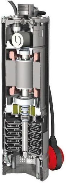 Calpeda Wasserpumpe Tauchpumpe 5 Zoll MPSM304 0,55 kW für Brunnen bis 4,5 m³/h einphasig 220 V