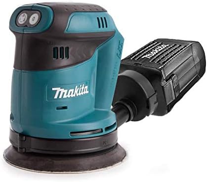 Makita DBO 180 RF1J Akku Exzenterschleifer 18 V 125 mm + 1x Akku 3,0 Ah + Ladegerät + Makpac
