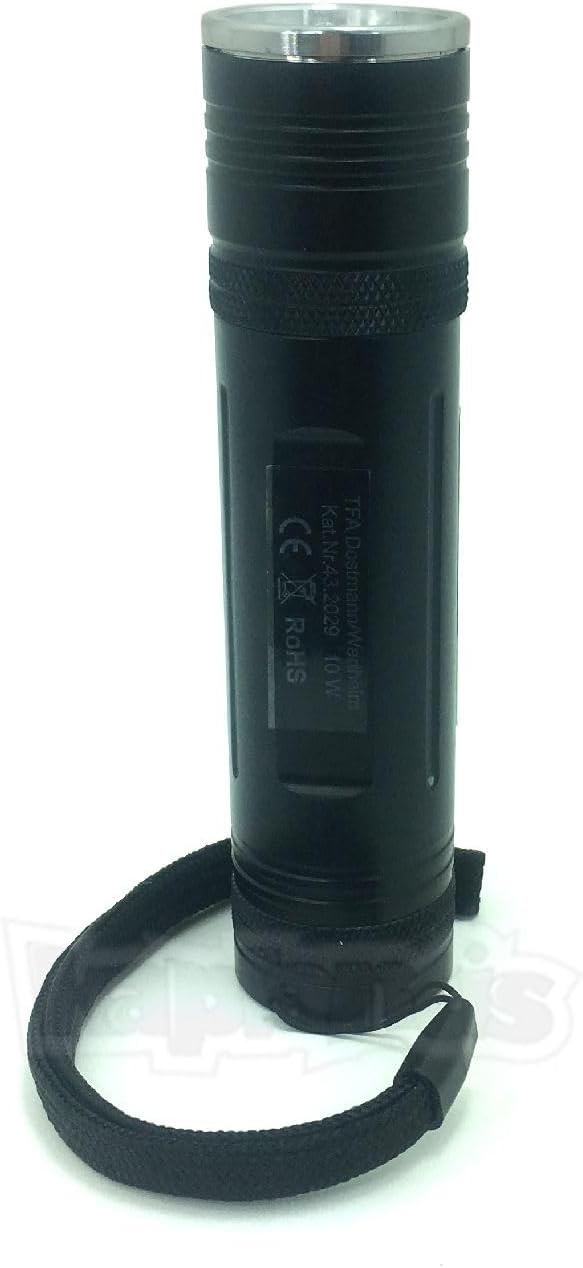 TFA Dostmann LED-Taschenlampe Lumatic Extreme, 43.2029, mit CREE LED 200m Leuchtreichweite, spritzwa