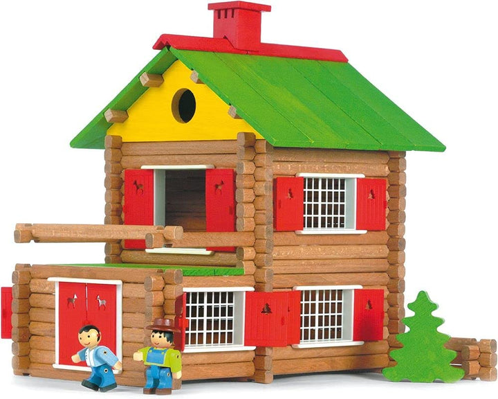 Unbekannt JeuJura - Holzspielzeug - Swiss Chalet - 175 Teile [Spielzeug]