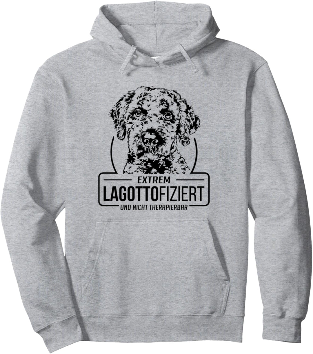 Lustiger Lagotto Romagnolo Lagottofiziert Hunde Hundespruch Pullover Hoodie