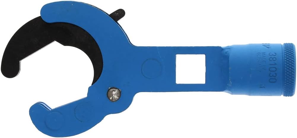 GEDORE Hahnblockschlüssel, 1/2", für Euro-Konus-Hahnblöcke mit Nocken-/Sechskantverschraubung, flach