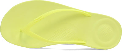 Fitflop Damen IQUSHION Ergonomische Zehentrenner Sandalen Flip Flops 36 EU Electric Yellow, 36 EU El