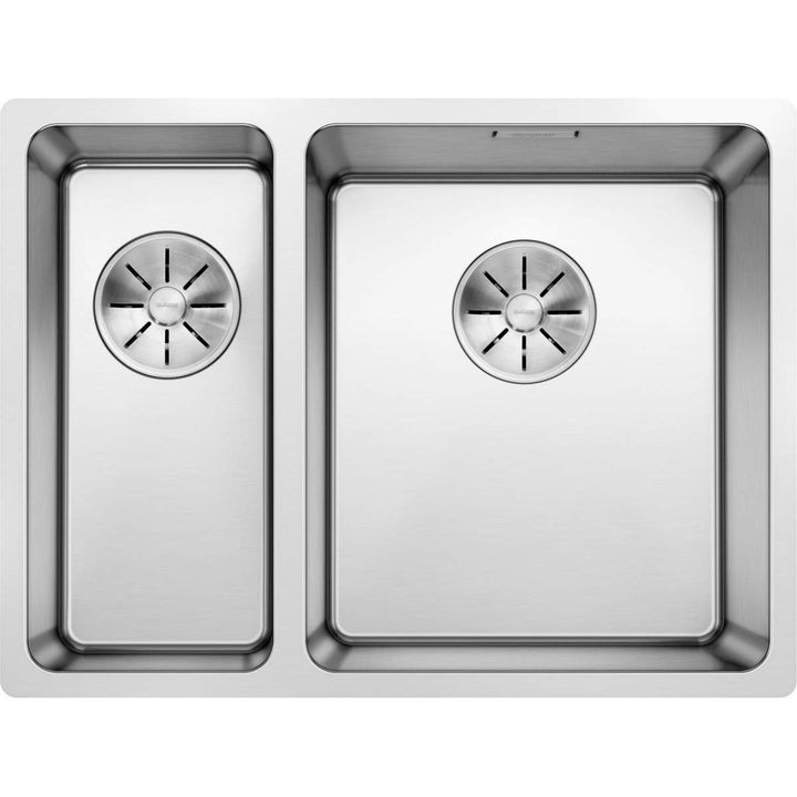 BLANCO ANDANO 340/180-U | Edelstahl | Einbauart: Unterbau | Hauptbecken rechts | ohne Ablauffernbedi
