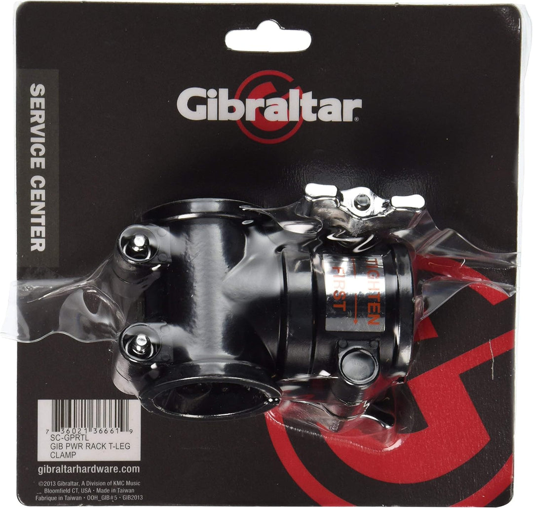 Gibraltar SC-GPRTL Rack System Zubehör T-Fuss Klammer fester 90 Grad Winkel Chrome Series SC-GPRTL,