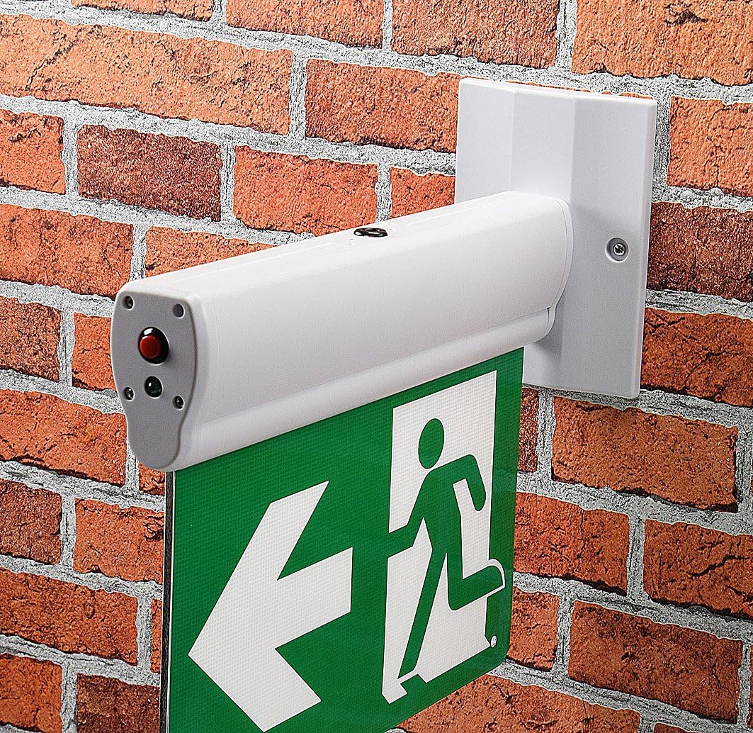 ChiliTec Fluchtwegleuchte IP65 3in1 nach EN-61547 Version Montage an Wand Decke Ausleger LED Notbele