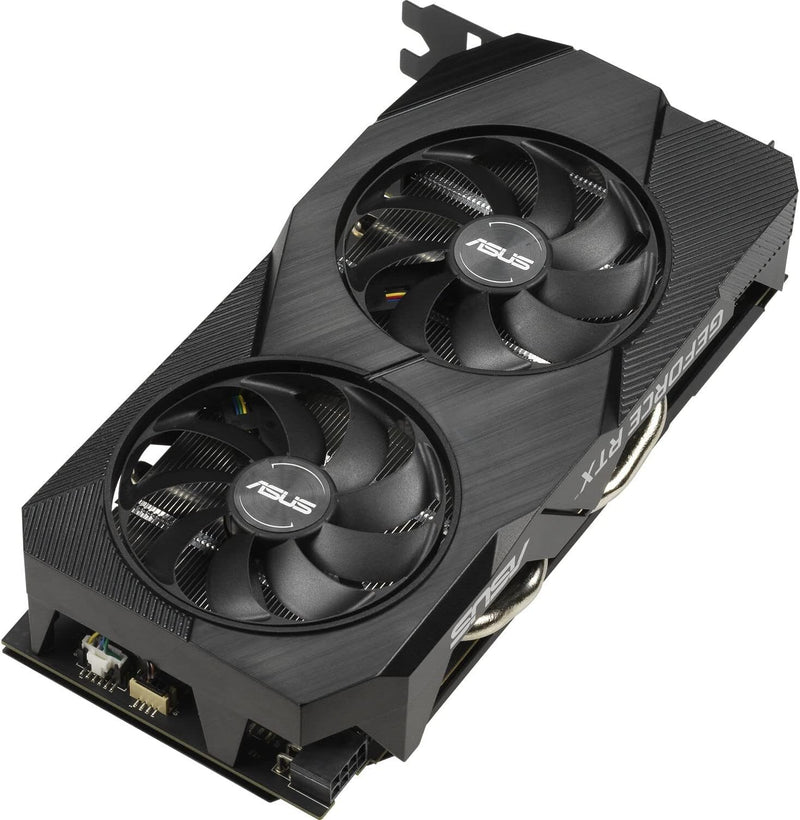 ASUS Dual Nvidia GeForce RTX 2060 6GB EVO OC Edition Gaming Grafikkarte (GDDR6 Speicher, PCIe 3.0, 1