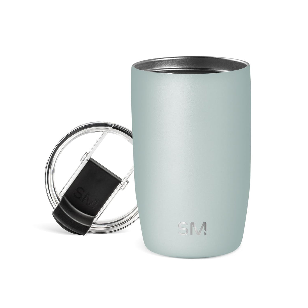 Simple Modern Reisebecher für Kaffee Trinkbecher Becher mit Klappdeckel | Isolierter EdelstahlEiskaf