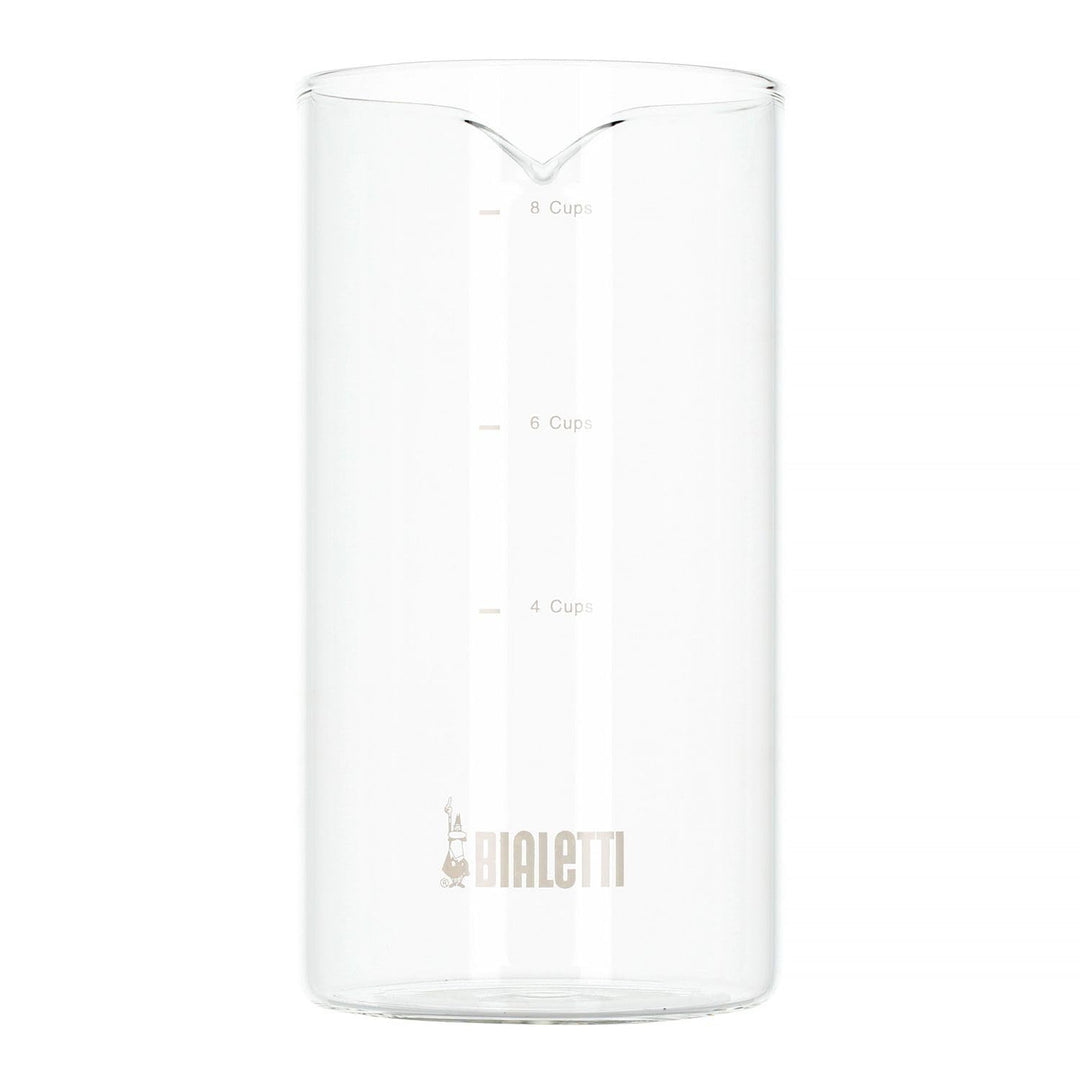 Bialetti 3240 Caffettiera Spare Glass 1 Litro 8 Tazze, Trasparente, Altro, 1 l