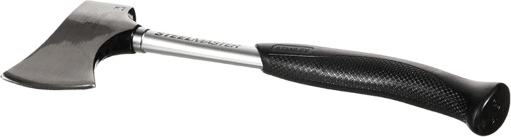 Stanley Steelmaster Beil, Karbon-Stahlkopf, Anti-Rutsch Griff, Klingenschutzhülle, 40mm Länge, 1-51-