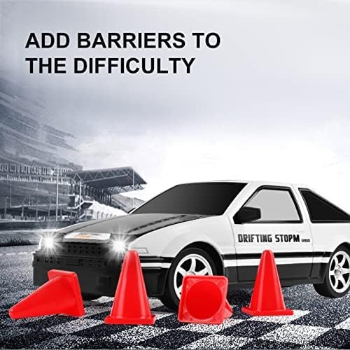 Ferngesteuertes Drift Auto 30 km/h 1/16 4WD 2.4G Hohe Geschwindigkeit Rennauto 2 Modalità mit Pneuma