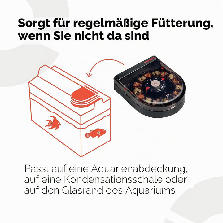 Fish Mate F14 Futterspender für Aquarien