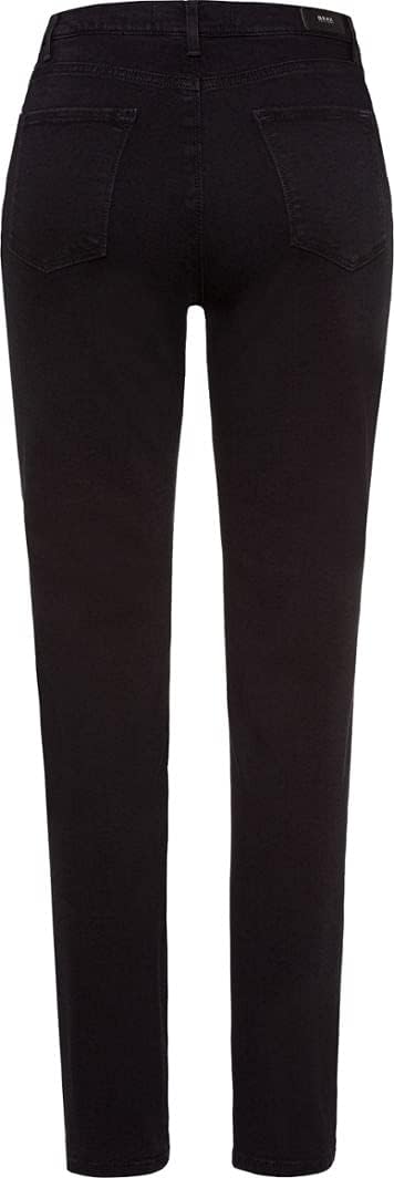 BRAX Damen Style Mary Soft Denim Stretch Jeans 26W / 30L Clean Black, 26W / 30L Clean Black
