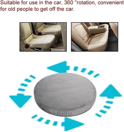 Kissen für Autositz Mobility 360° drehbares Kissen Car Pad bis 150 kg drehbar, 39 cm Anti-Rutsch-Kis