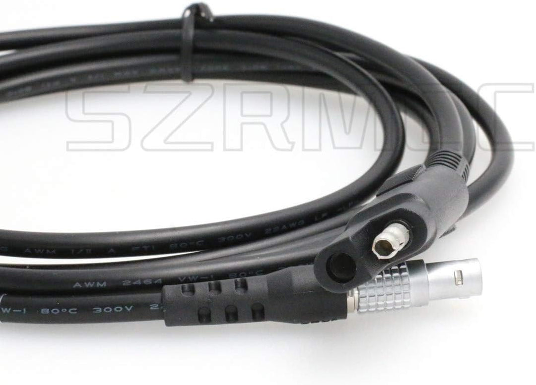 SZRMCC Trimble GPS RTK GNSS Receiver 5700 5800 R6 R7 R8 R10 46125-20C Ersatz-Stromkabel 2 Pin SAE au