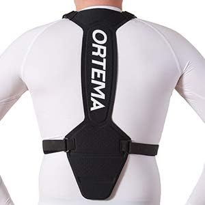 ORTEMA OCP 3.0 - (Gr.M schwarz) Chest Protector - Brustprotektor mit Gurtsystem - Schutzklasse EN 16