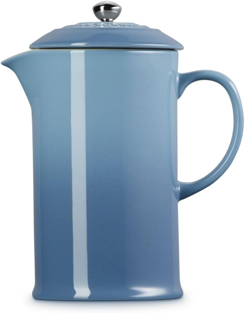 Le Creuset Kaffeebereiter aus Steinzeug, 1 L, Chambray, 60706084340003